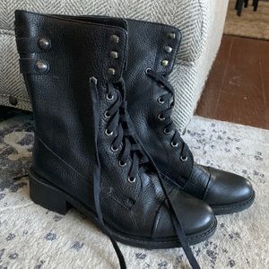 Sam Edelman combat boots